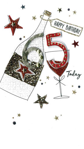 Picture of HAPPY 65TH BIRTHDAY CARD